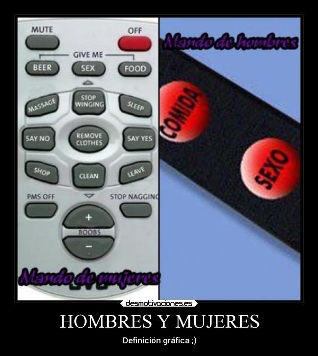 HOMBRES Y MUJERES - 