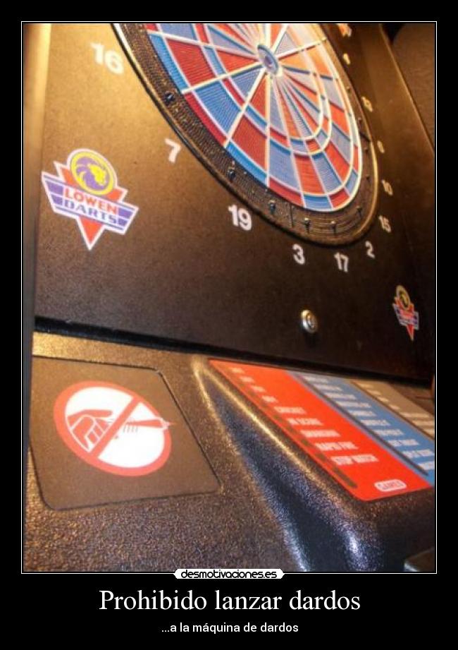 carteles dardos lol desmotivaciones