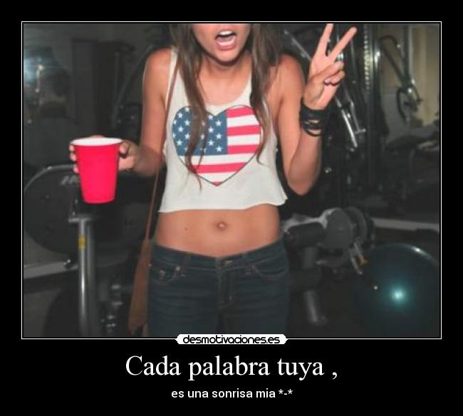 Cada palabra tuya , -