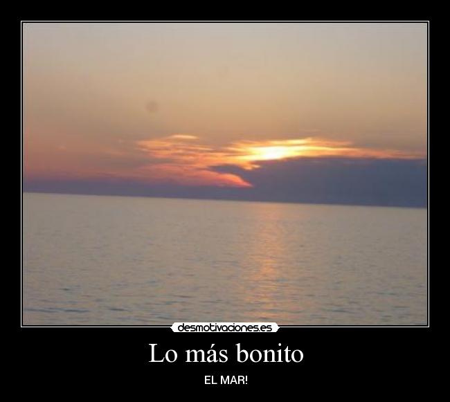 Lo más bonito - 