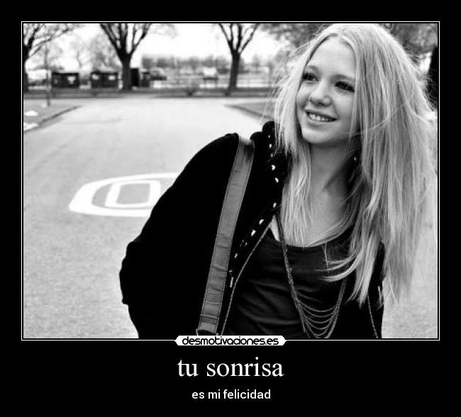 tu sonrisa -