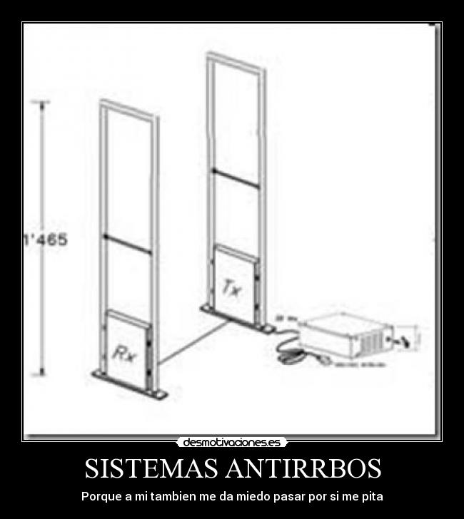 SISTEMAS ANTIRRBOS - Porque a mi tambien me da miedo pasar por si me pita