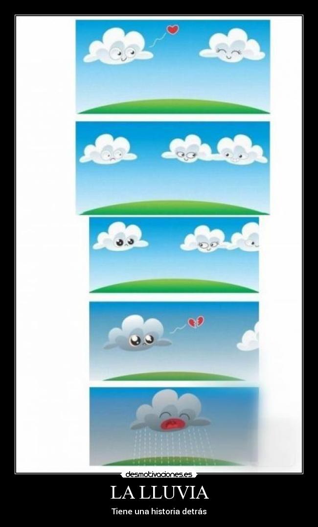 LA LLUVIA - Tiene una historia detrás