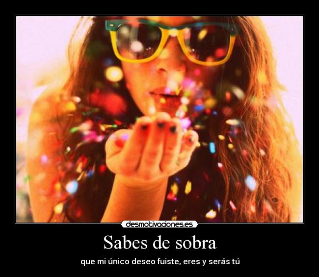Sabes de sobra - 