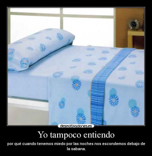 Yo tampoco entiendo -