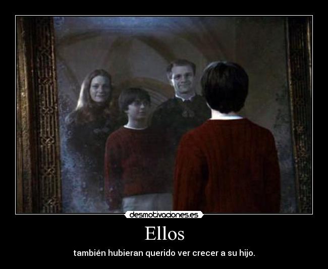 carteles harry potter padres familia muerte desmotivaciones