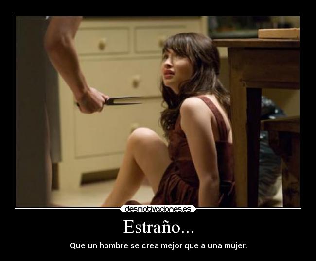Estraño... -