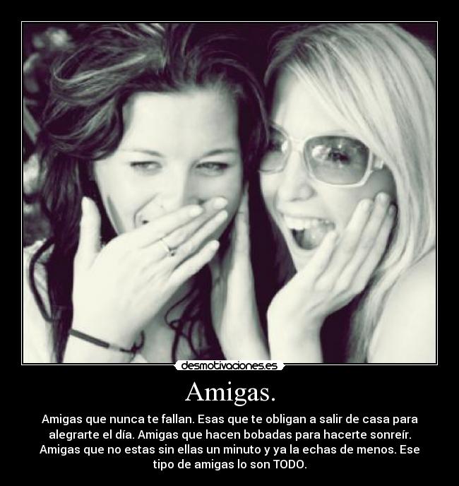 Amigas. - 