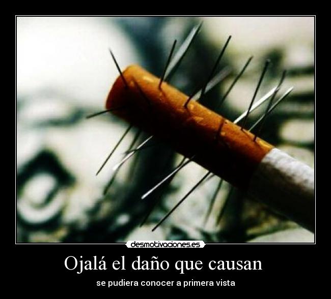 Ojalá el daño que causan  - 