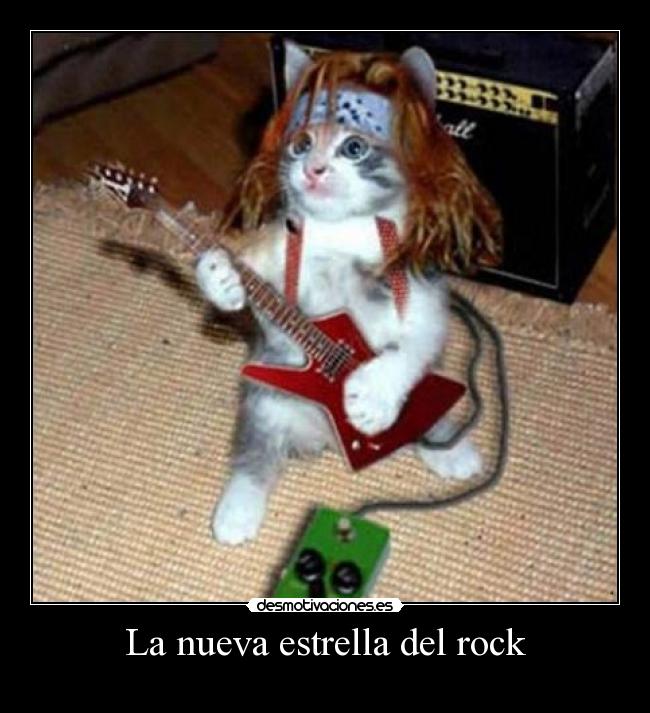 La nueva estrella del rock -