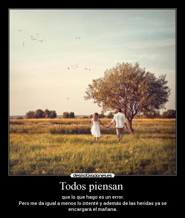 Todos piensan  - 