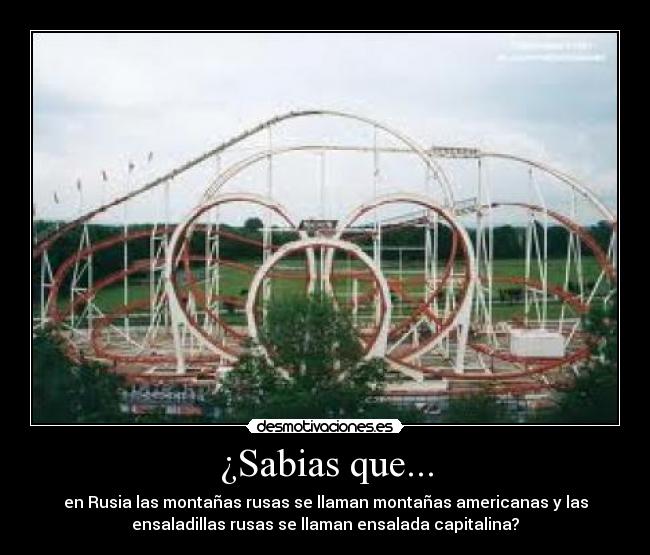 ¿Sabias que... - 