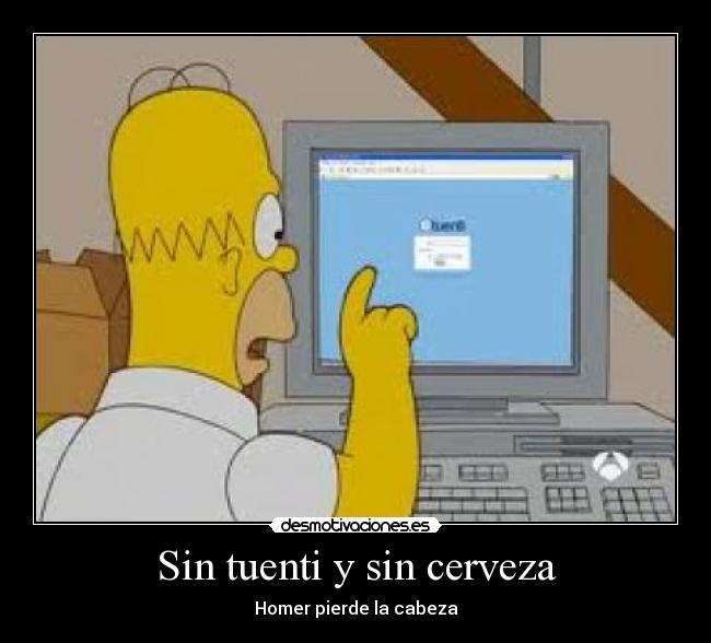Sin tuenti y sin cerveza -