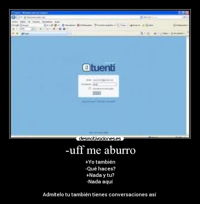 -uff me aburro - 