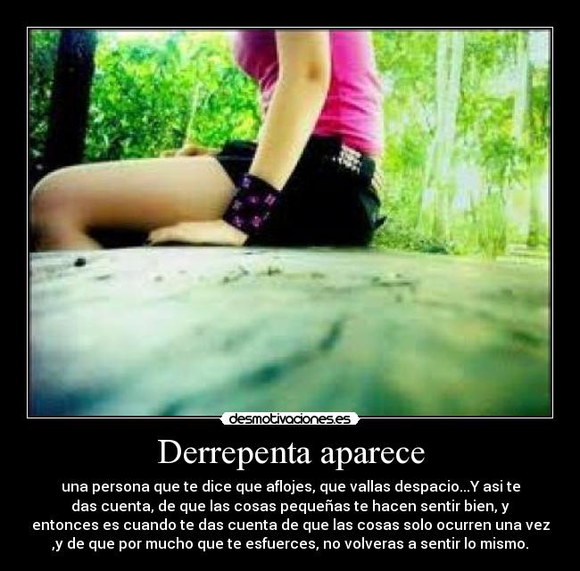 Derrepenta aparece - 