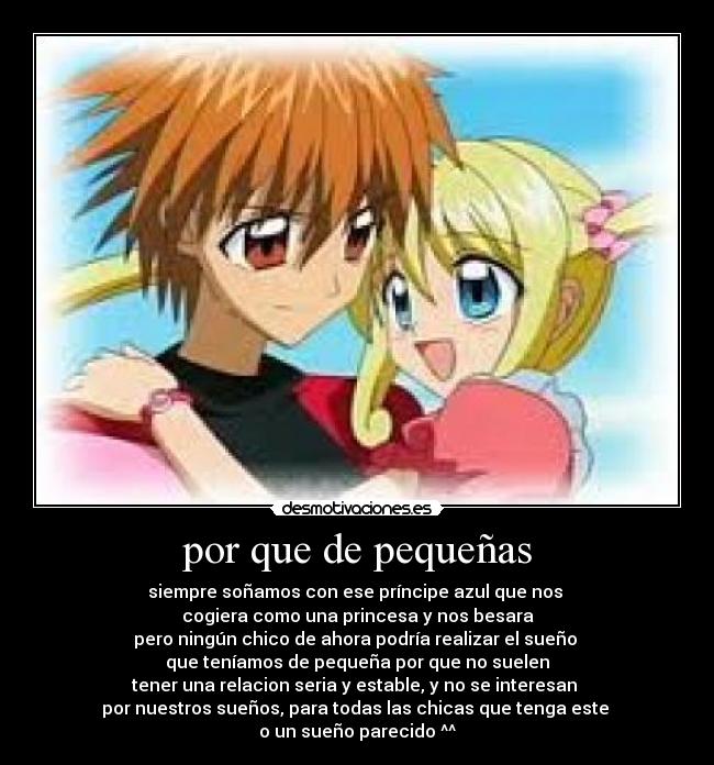 por que de pequeñas - 