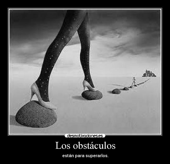 Los obstáculos - 