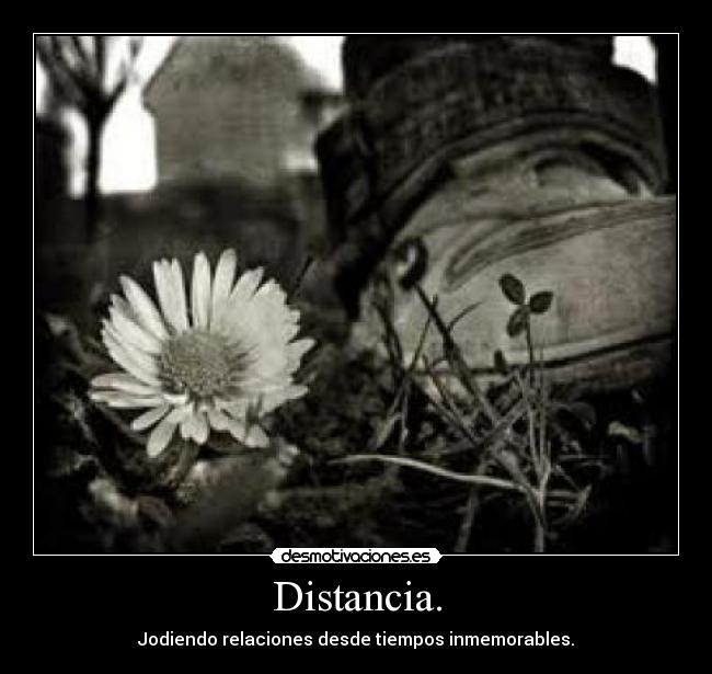 Distancia. -