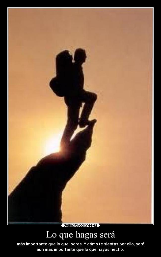 Lo que hagas será - 