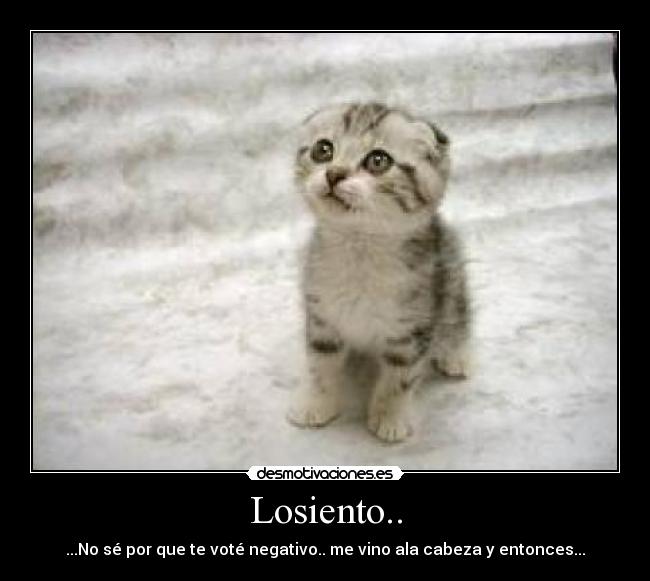 Losiento.. -
