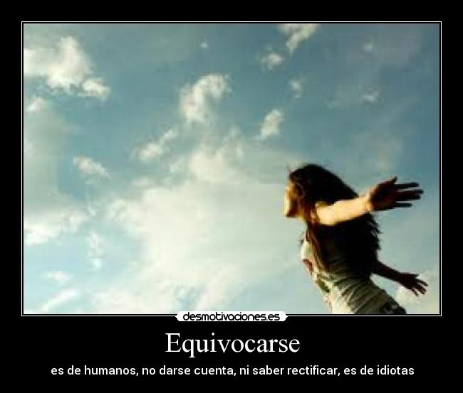 Equivocarse - 