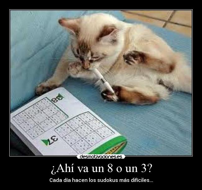 carteles sudoku desmotivaciones