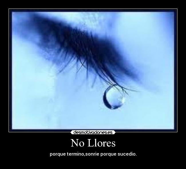 No Llores - 