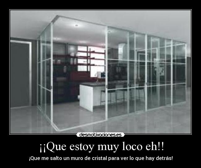 ¡¡Que estoy muy loco eh!! -
