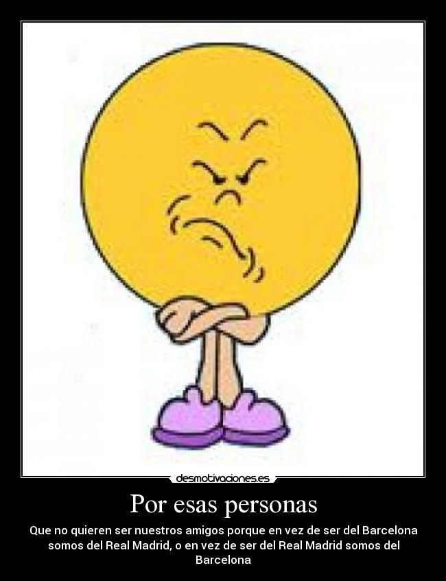 Por esas personas -