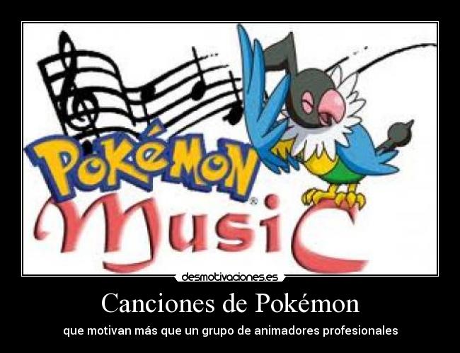 Canciones de Pokémon - 