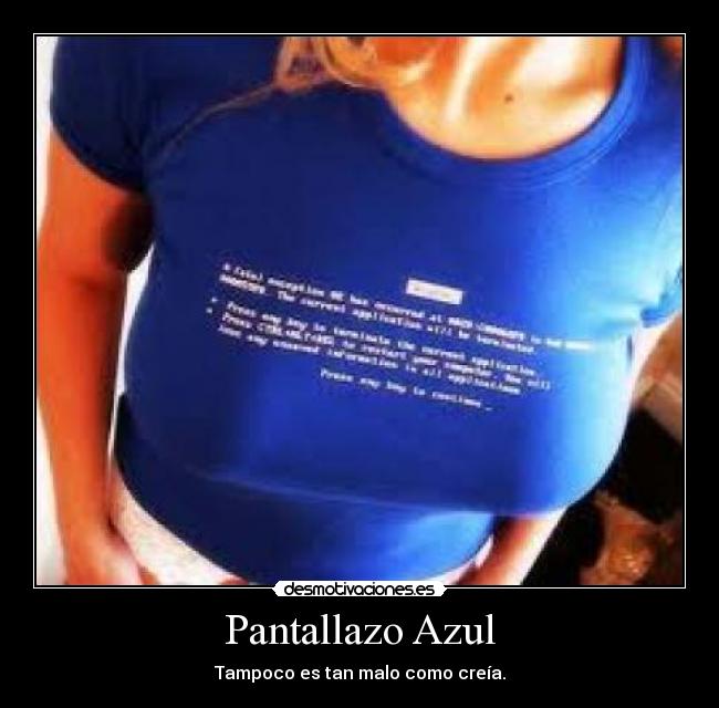 Pantallazo Azul -
