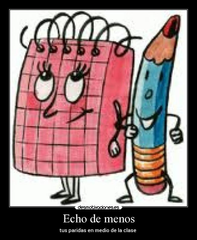 Echo de menos -