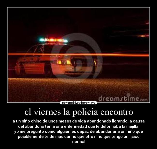el viernes la policia encontro - 