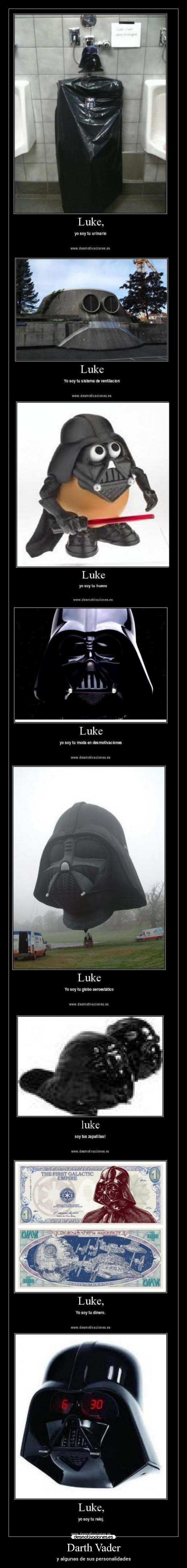 Darth Vader - y algunas de sus personalidades