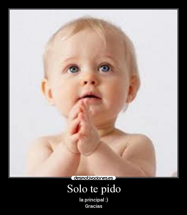 Solo te pido -