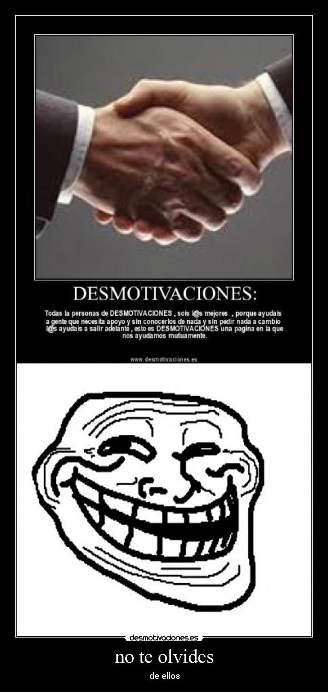 carteles trolls desmotivaciones