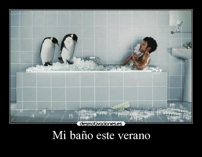 Mi baño este verano -