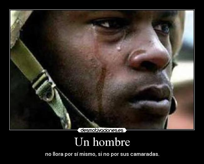 Un hombre -