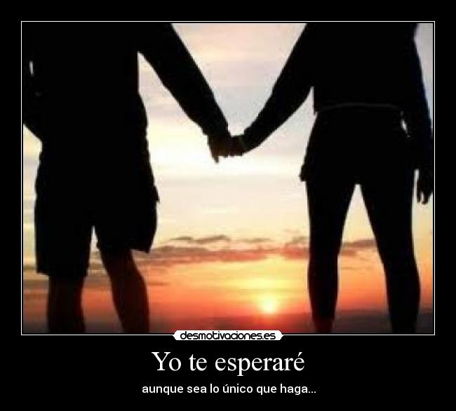 Yo te esperaré -
