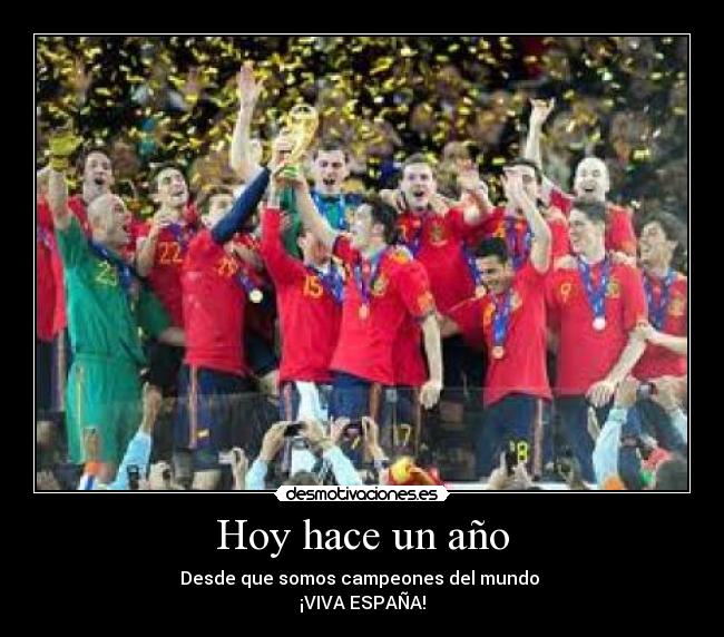 Hoy hace un año - 