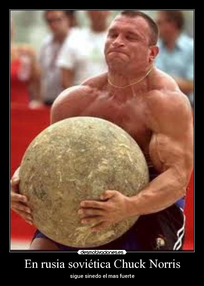 En rusia soviética Chuck Norris - 