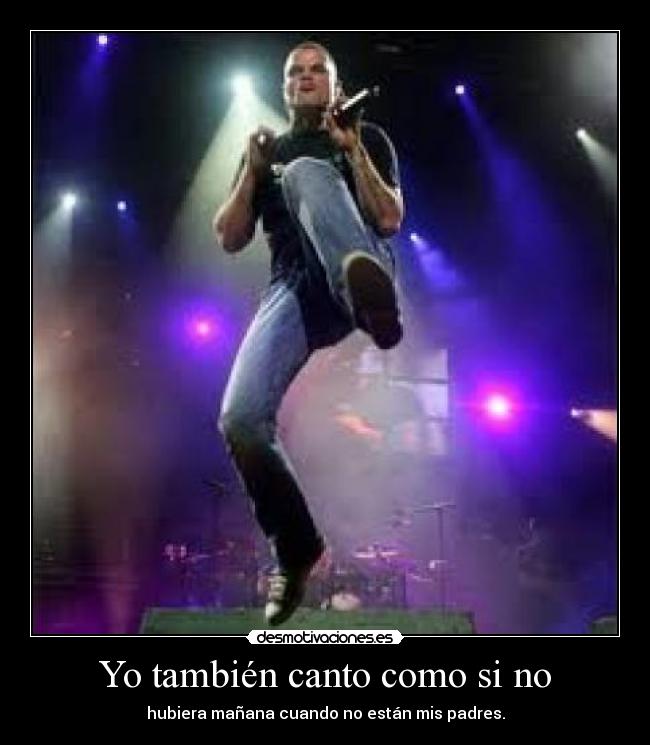 Yo también canto como si no - 