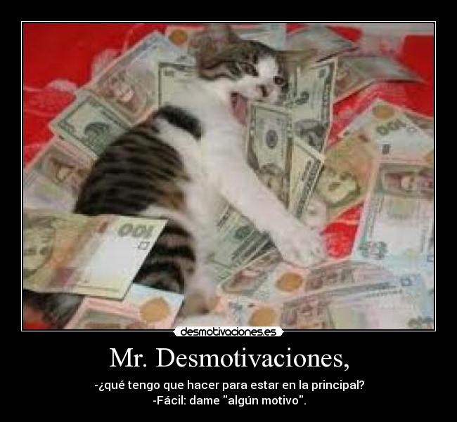Mr. Desmotivaciones, - 