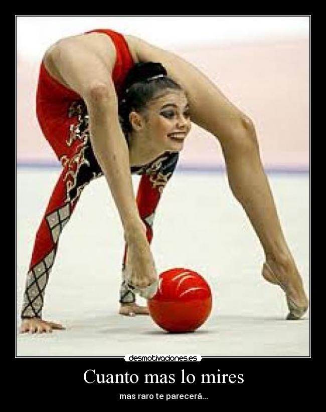 Cuanto mas lo mires - mas raro te parecerá...