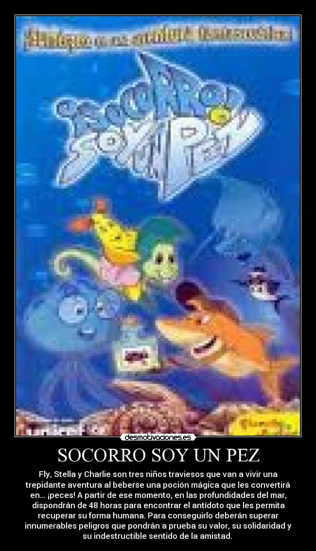 SOCORRO SOY UN PEZ Desmotivaciones