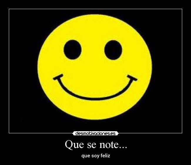 Que se note... - 