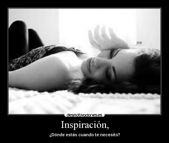 Inspiración, -
