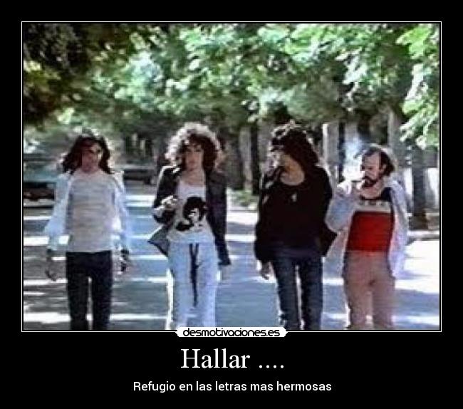 Hallar .... - Refugio en las letras mas hermosas