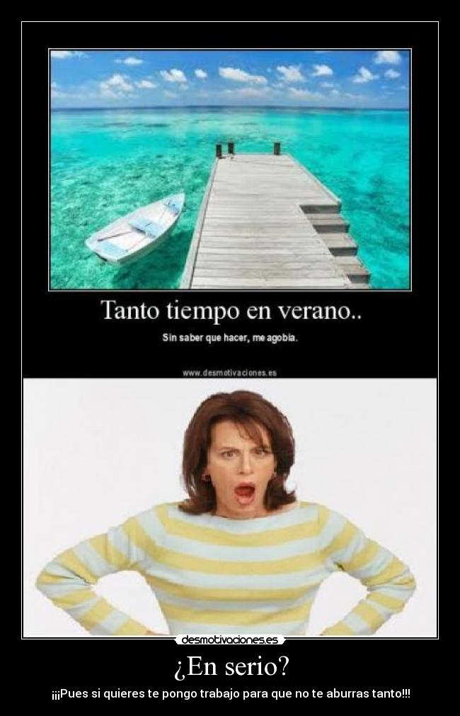 ¿En serio? - 