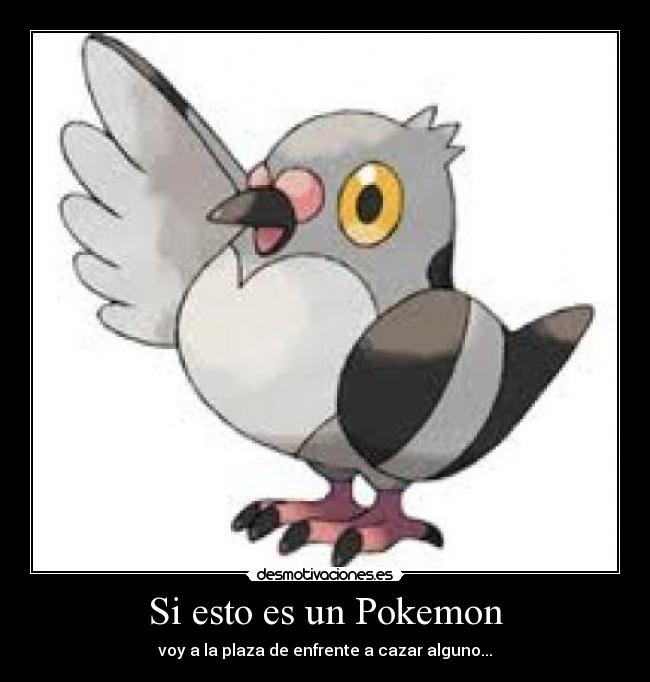 Si esto es un Pokemon -